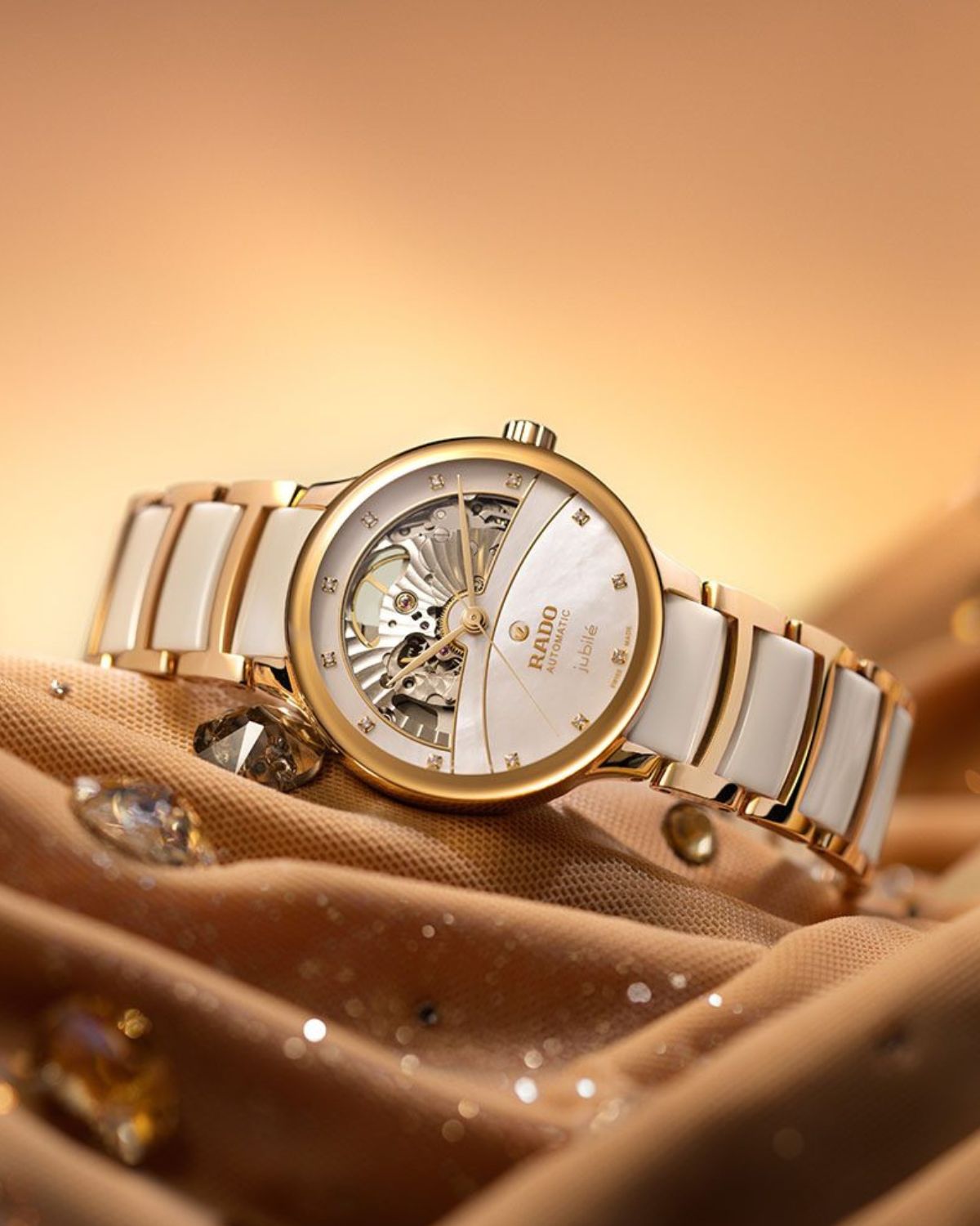Đồng hồ Rado Jubile Swiss Made đều theo tiêu chuẩn Swiss Made nghiêm ngặt tại Thụy Sỹ