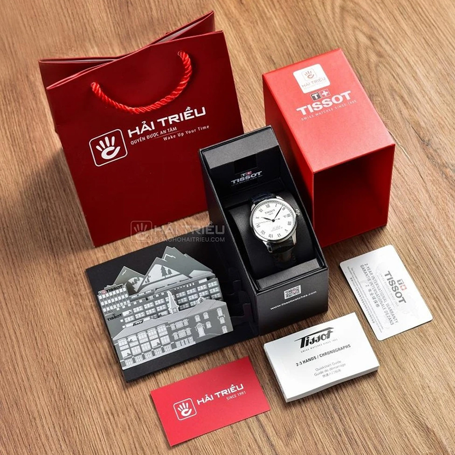 Hộp sổ Tissot và những chi tiết giúp người mua yên tâm hơn.