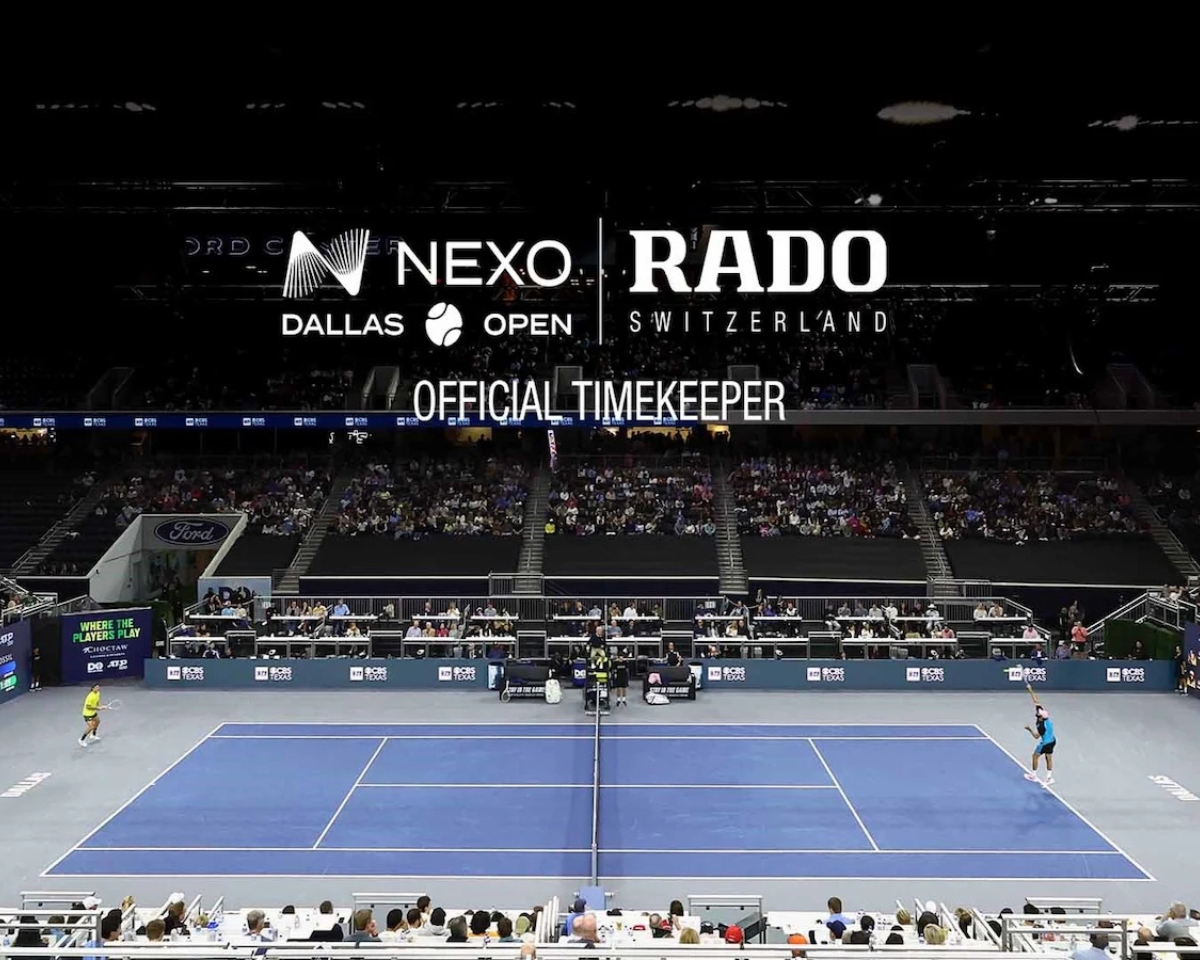 Hình ảnh Rado tại giải đấu Nexo Dallas Open.