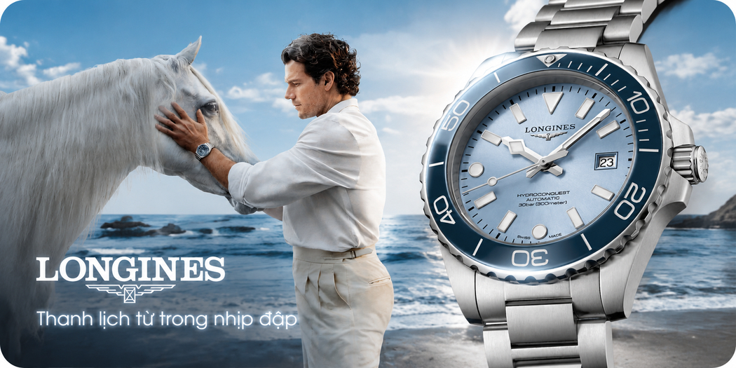 Longines: Di sản chế tác đồng hồ Thụy Sỹ từ năm 1832