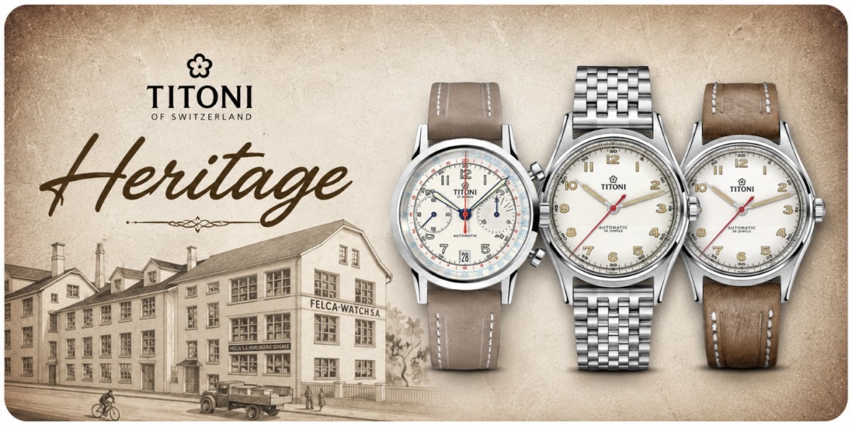 Bộ sưu tập đồng hồ Titoni Heritage