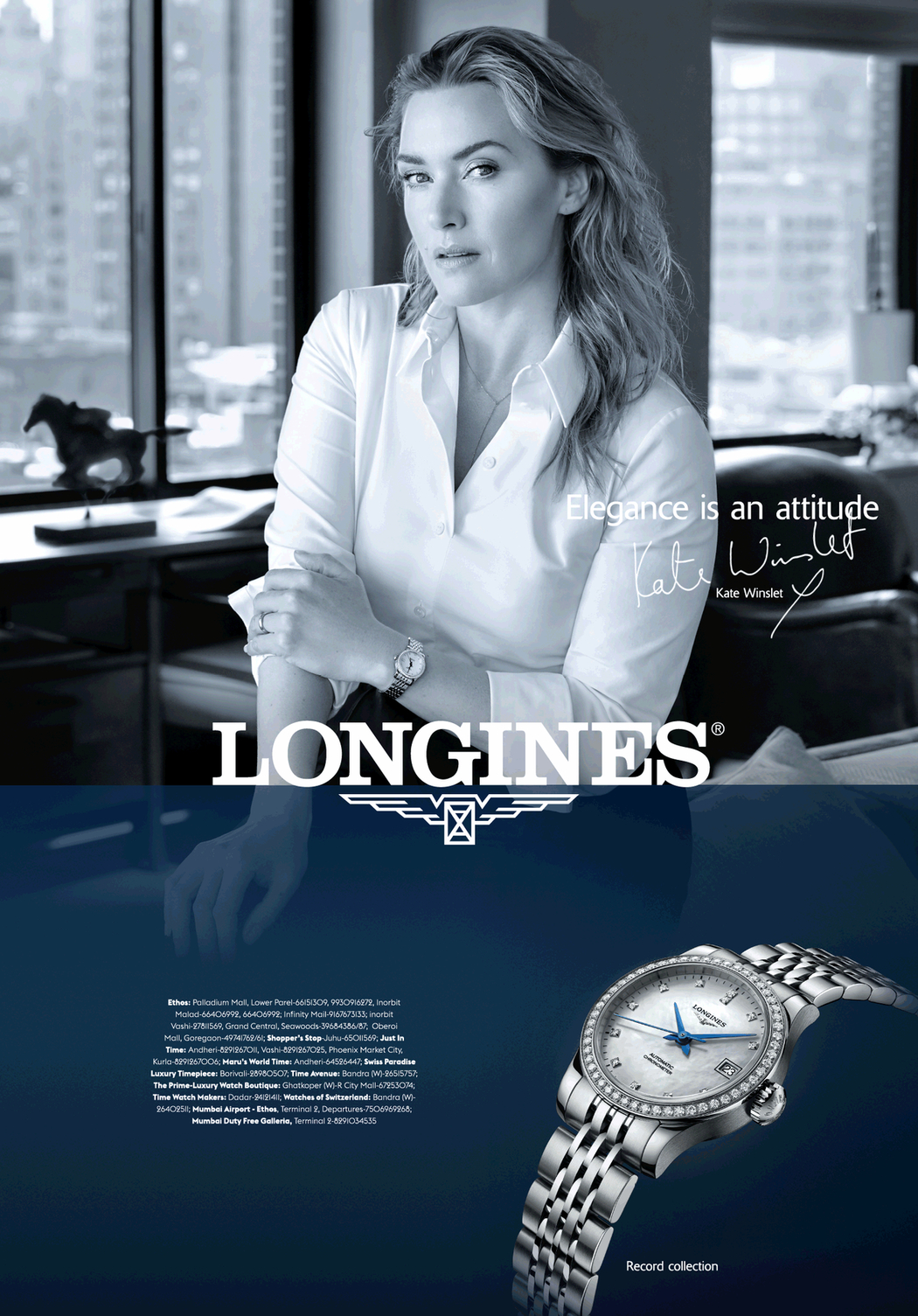 Triết lý "Elegance is an Attitude" nổi tiếng của Longines