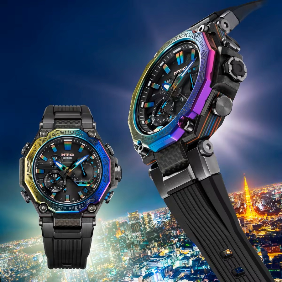 Dòng MT-G ở phân khúc cao của G-Shock với những chi tiết được hoàn thiện tinh xảo.