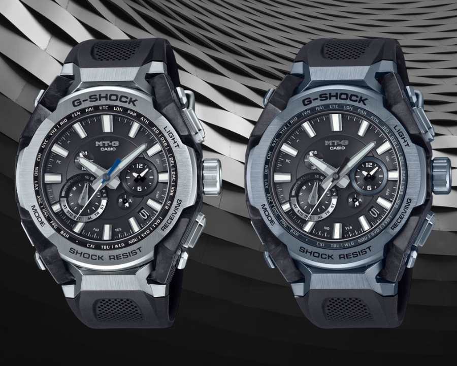 Hai mẫu G-Shock MT-G kim loại cao cấp.