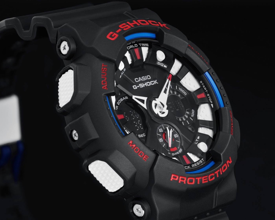 Cấu trúc mặt số nhiều tầng của mẫu GA-120.