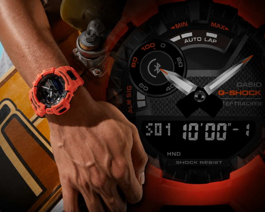 Đồng hồ G-Shock GBA-900 với chức năng Interval Timer