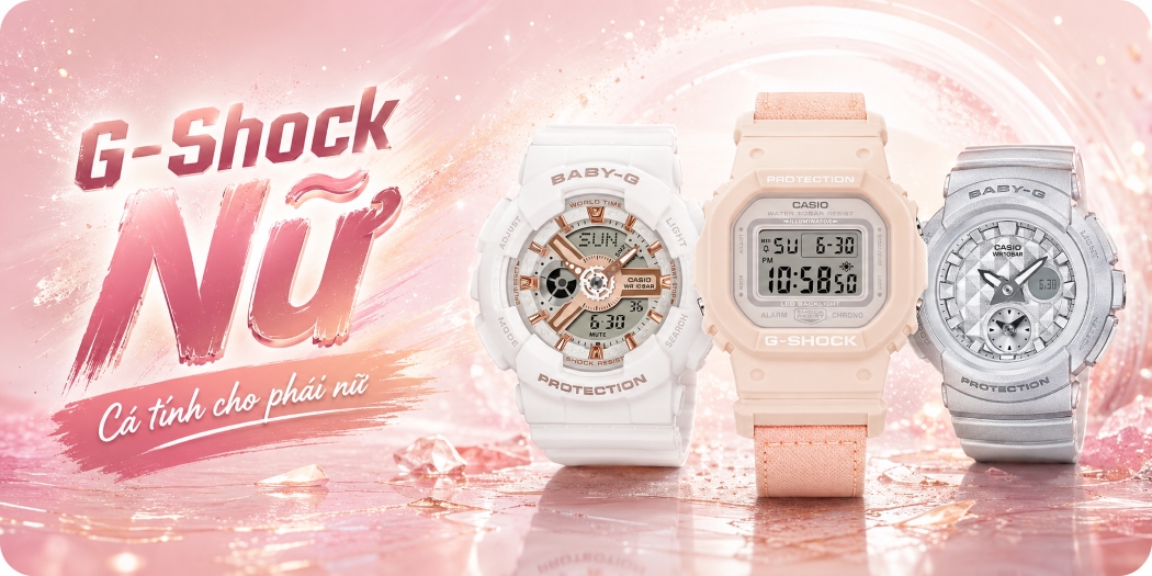 Đồng hồ Casio G-Shock nữ mẫu mới