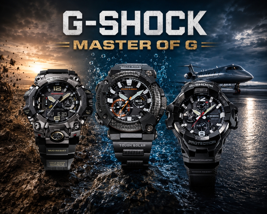 G-Shock Master of G: Sinh ra để chinh phục thử thách