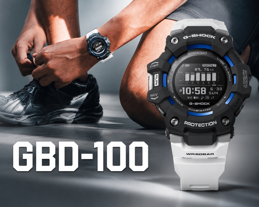 Khám phá G-Shock GBD-100: Đồng hồ dành cho người chạy bộ
