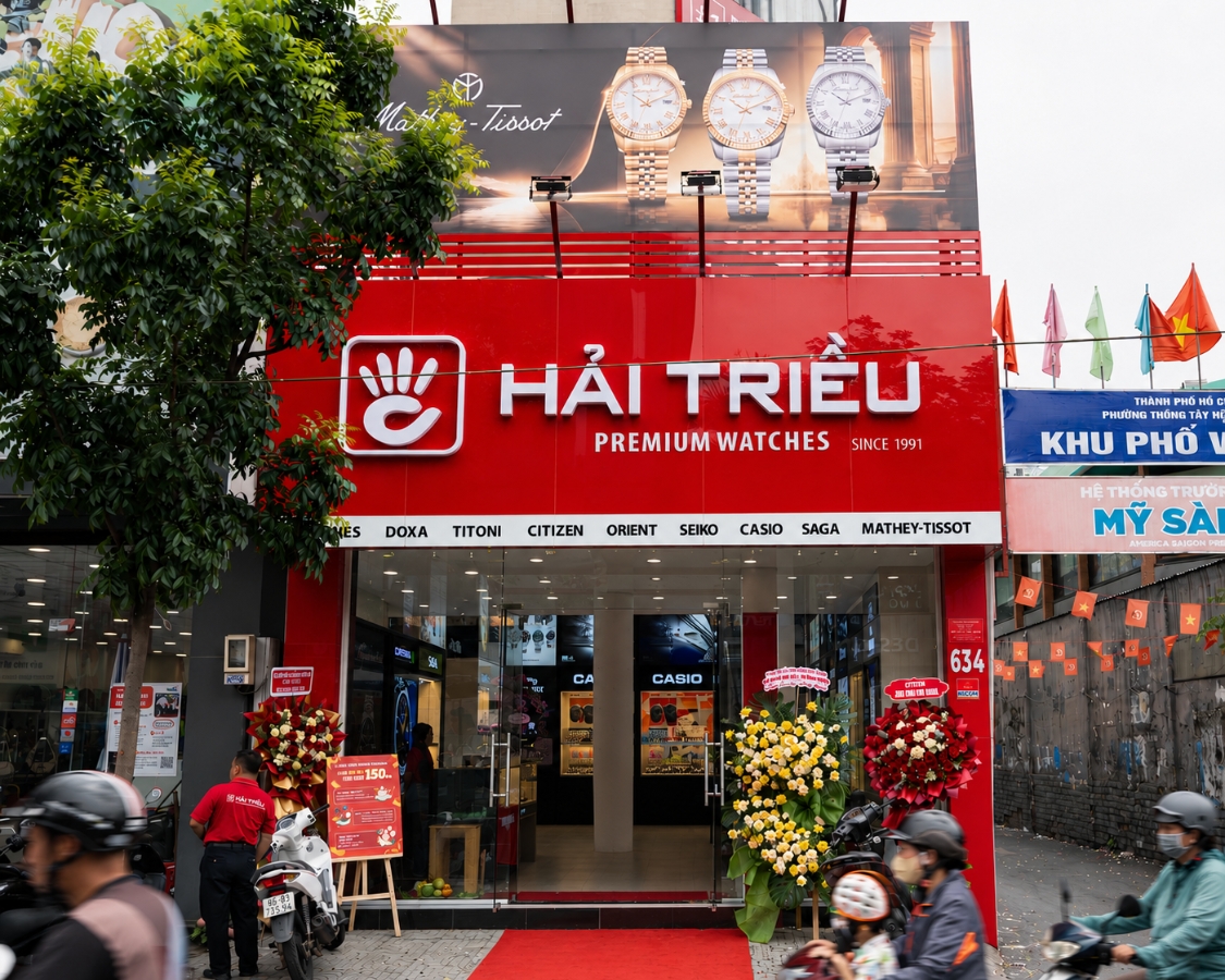 Showroom Đồng Hồ Hải Triều Quang Trung