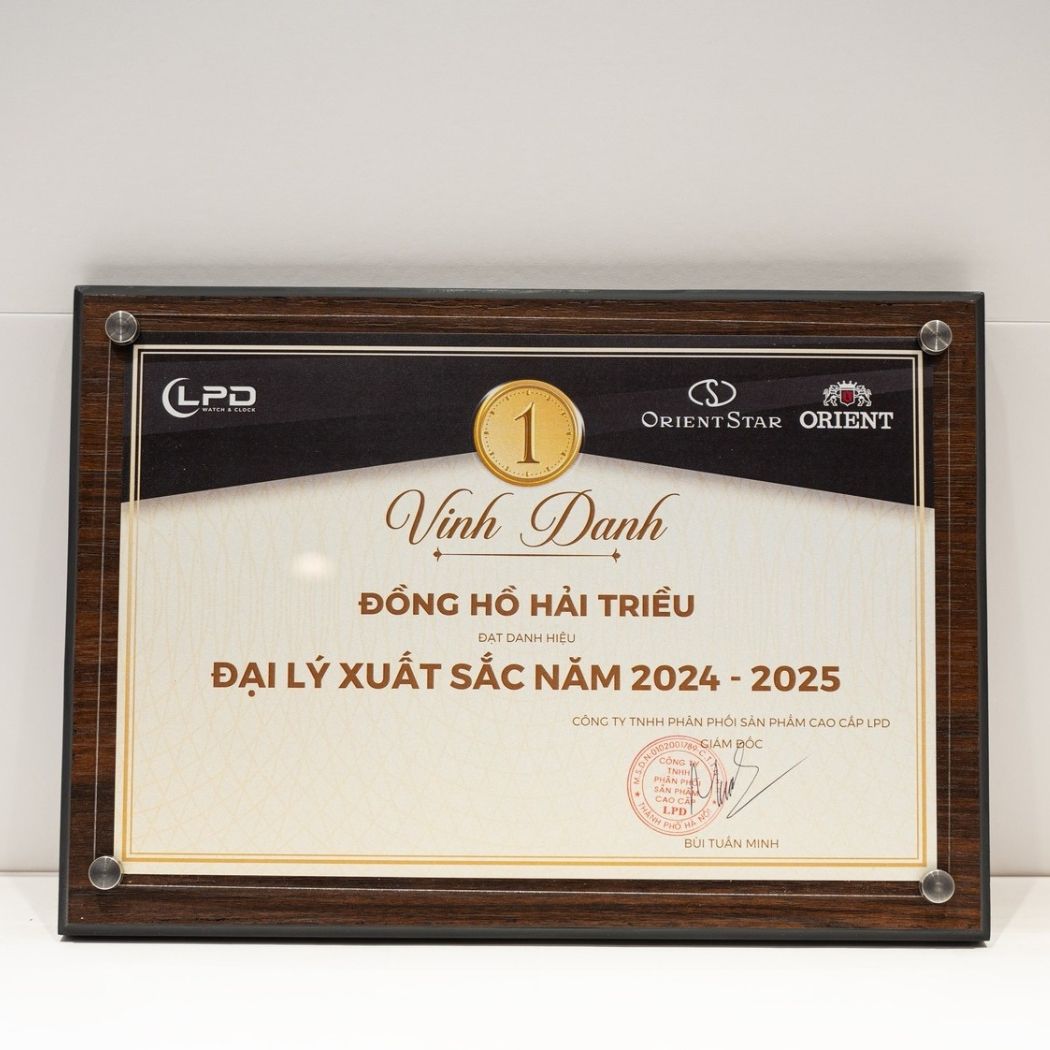 Hải Triều được Orient vinh danh “Đại lý Xuất sắc”