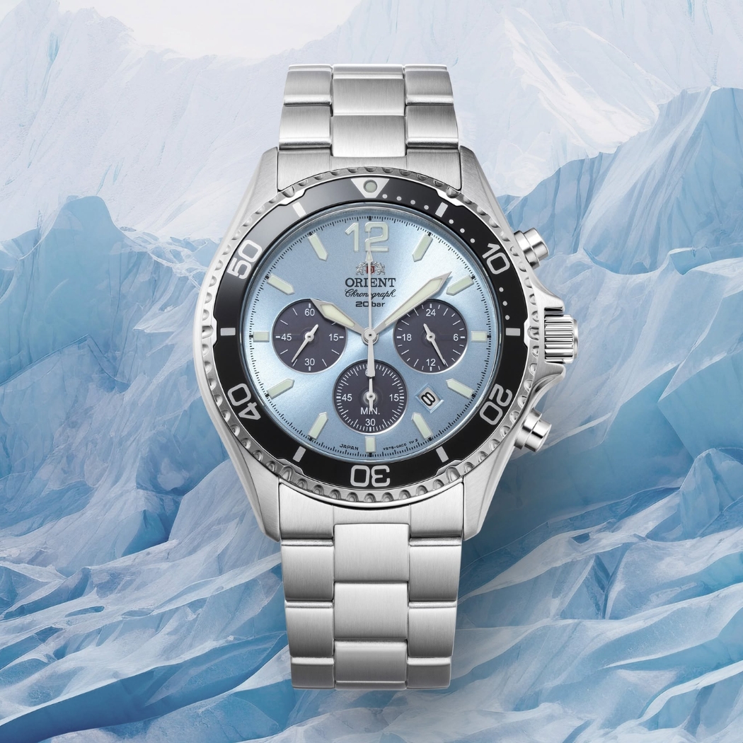 Mẫu Orient Solar Chronograph RA-TX0304L10B