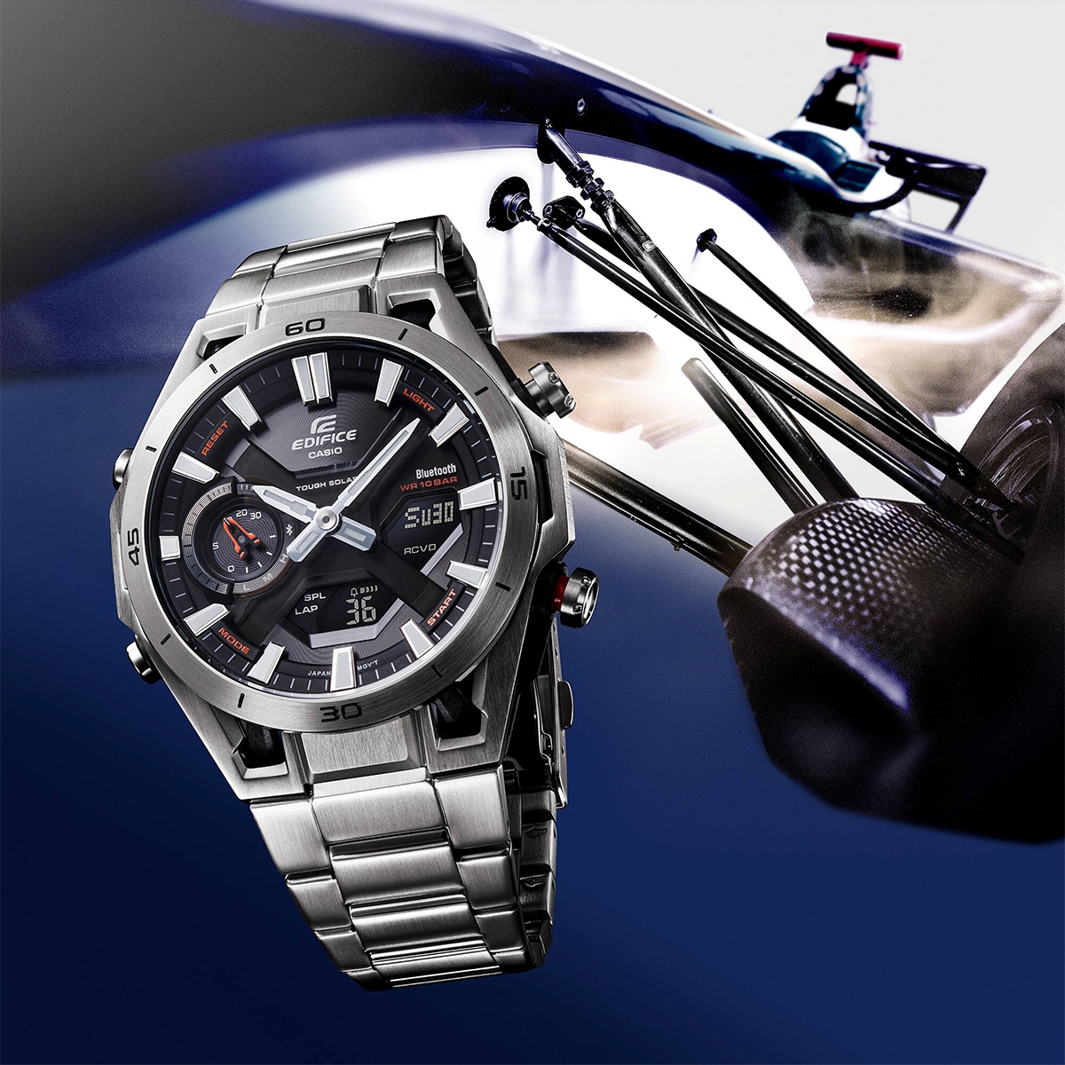 Mẫu đồng hồ Casio Edifice ECB-2300D-1ADF có Tough Solar