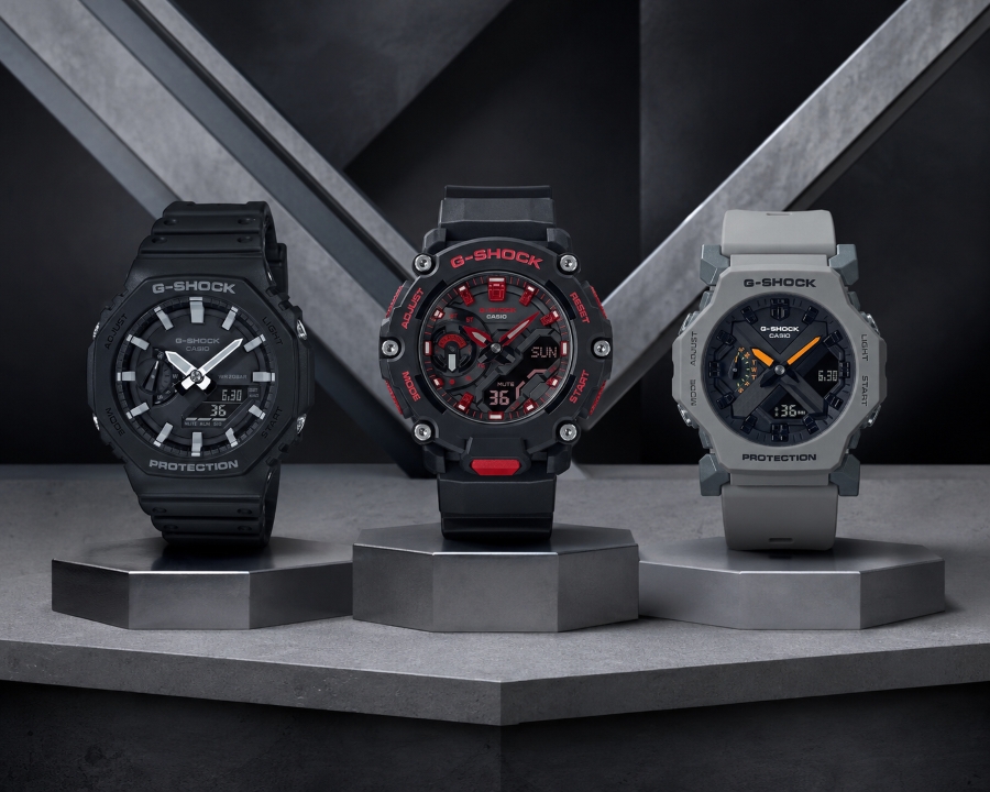 So sánh đồng hồ GA-2100, GA-2200 và GA-2300