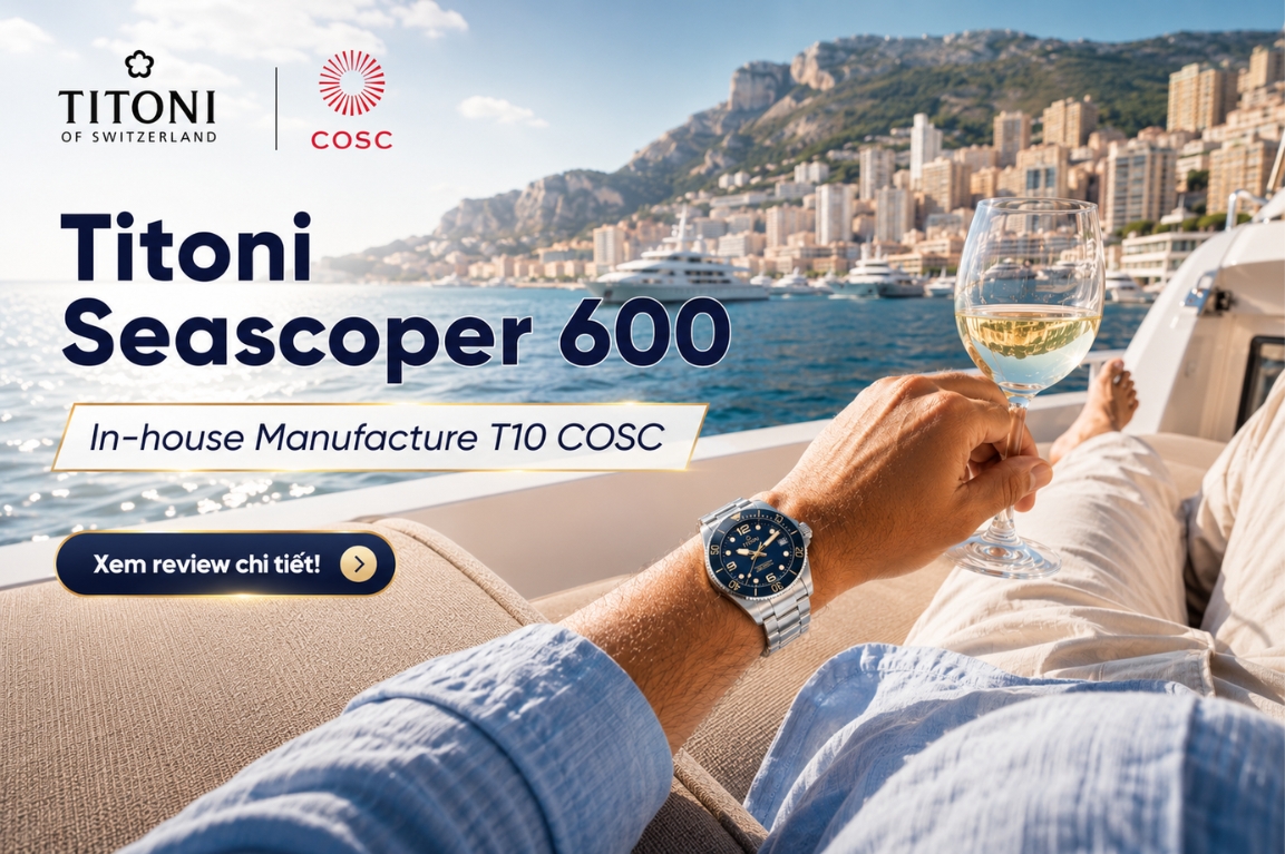 Titoni Seascoper 600 83601 S-BO-255 Manufacture COSC