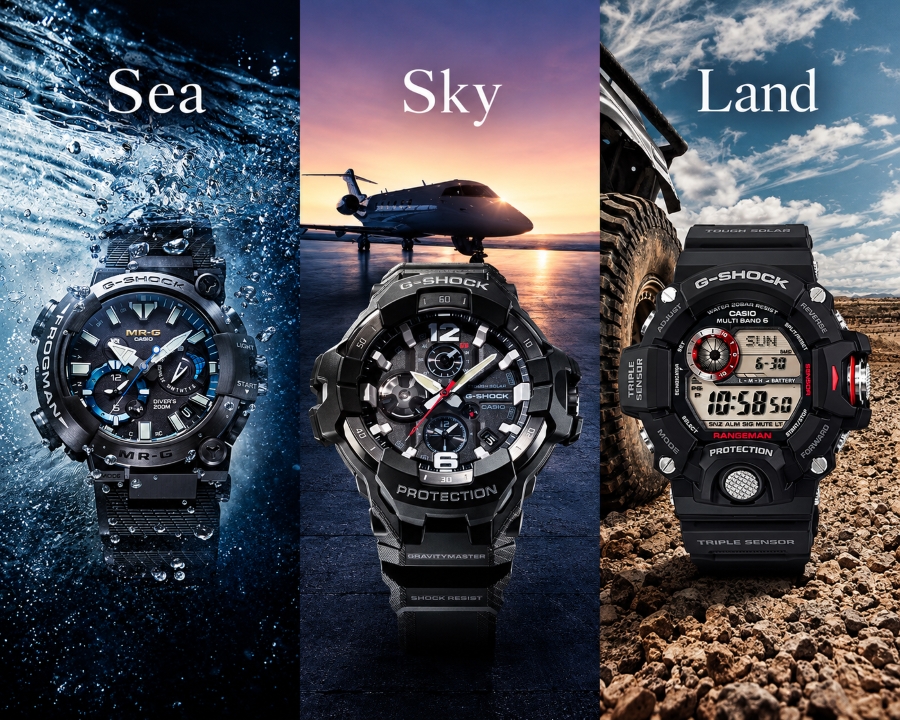 Ba nhánh Sea, Sky, Land của Master of G, trong đó Rangeman thuộc nhóm Land