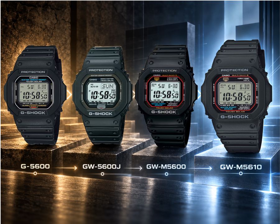Quá trình phát triển của dòng G-Shock Square