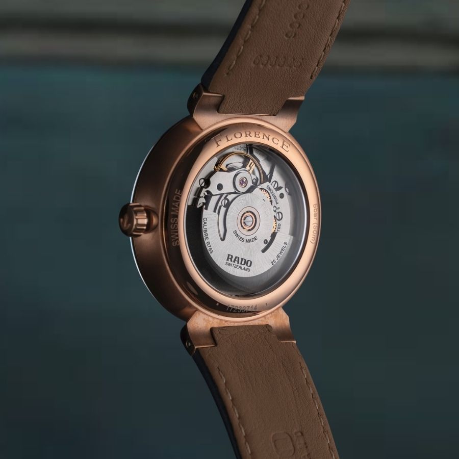 Mặt lưng đồng hồ Rado máy cơ Thụy Sỹ R763