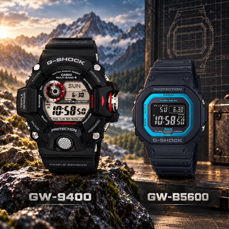 So sánh thiết kế GW-9400 và GW-B5600
