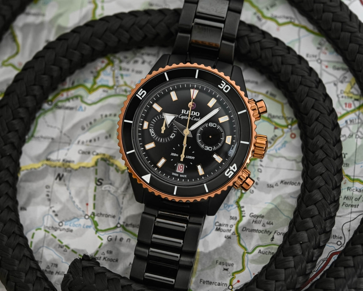 Rado Ceramic Chronograph - Mẫu đồng hồ bấm giờ thể thao của Rado