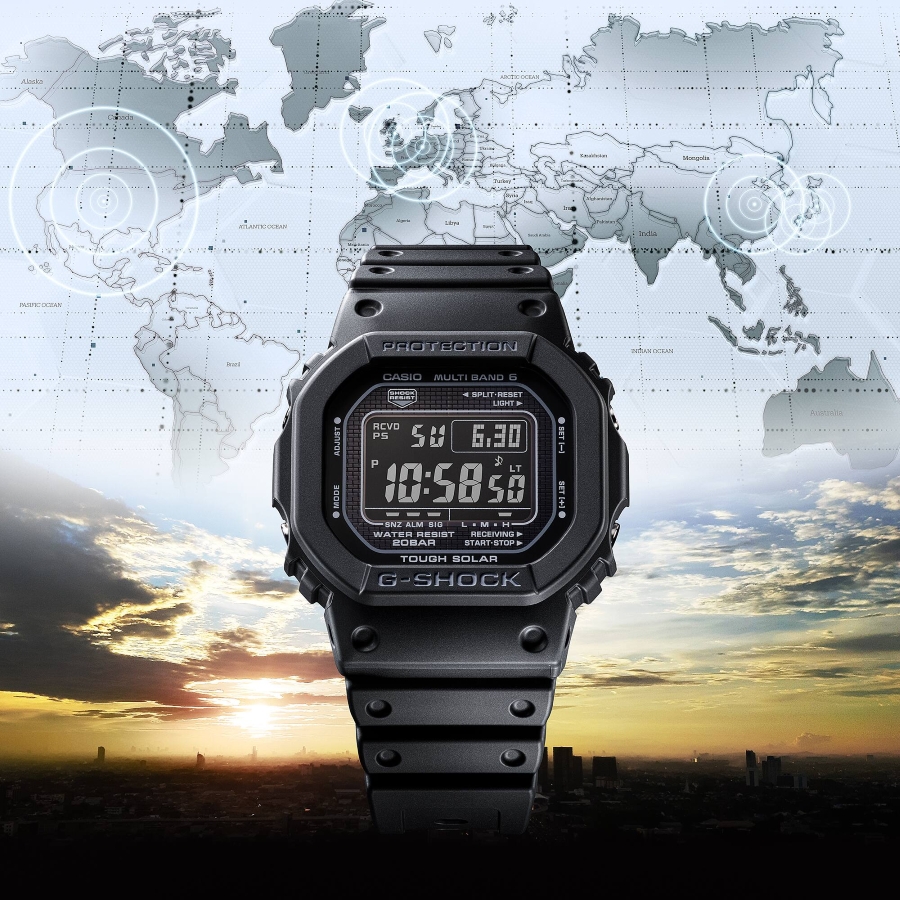 GW-5000HS-1 thuộc nhóm G-Shock Square đơn sắc