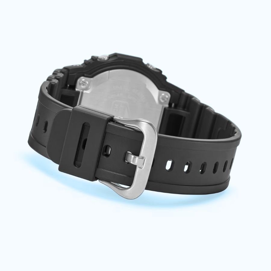 Khóa cài kim loại và dây resin G-Shock