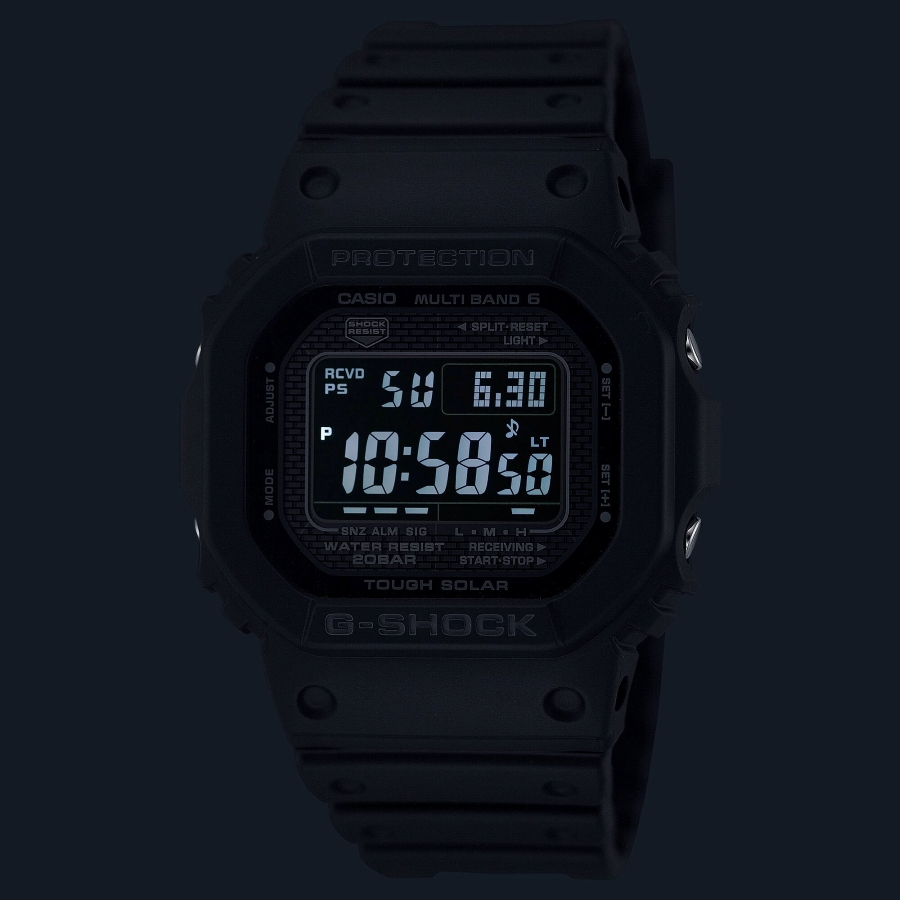 Đèn LED trên đồng hồ G-Shock hỗ trợ xem giờ trong điều kiện thiếu sáng