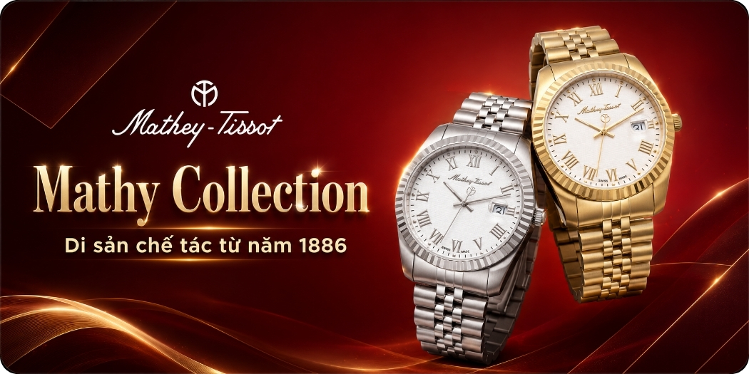 Banner bộ sưu tập Mathey-Tissot Mathy