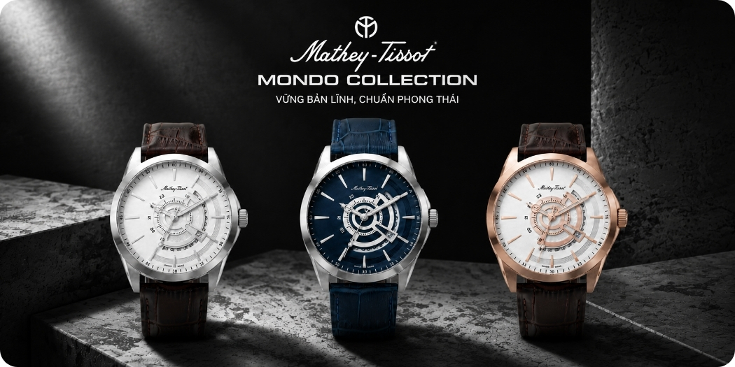Banner bộ sưu tập Mathey-Tissot Mondo