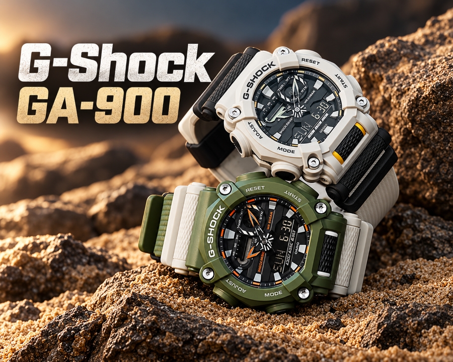G-Shock GA-900: Bản giao hưởng của kỹ thuật cơ khí