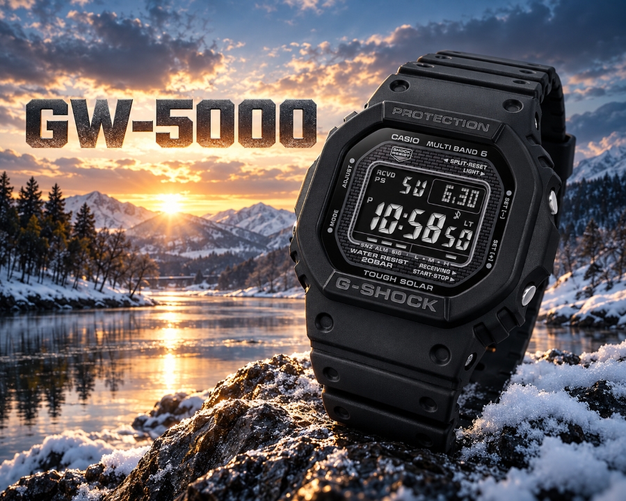 Đồng hồ G-Shock GW-5000: Giá trị ẩn sau thiết kế Square