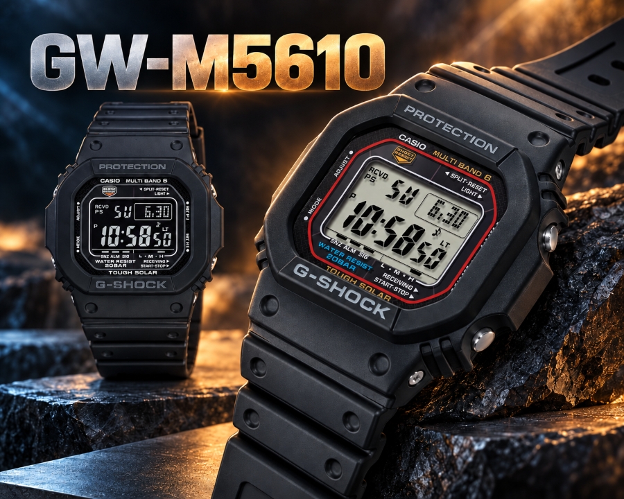 GW-M5610: Điều gì làm mẫu G-Shock 2012 vẫn được tìm kiếm?
