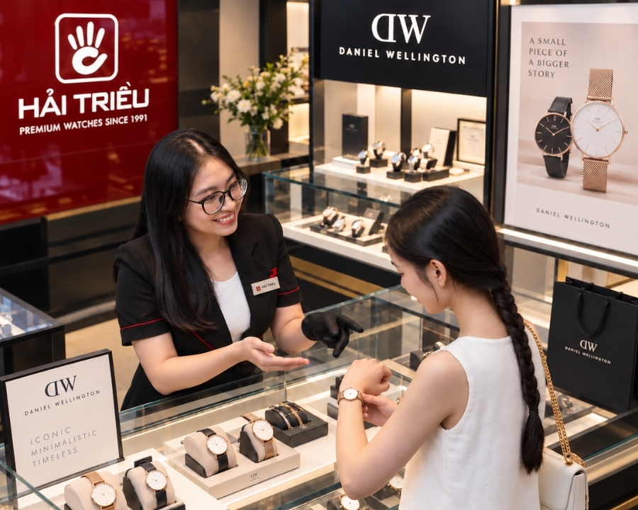 Cửa hàng đồng hồ Daniel Wellington chính hãng