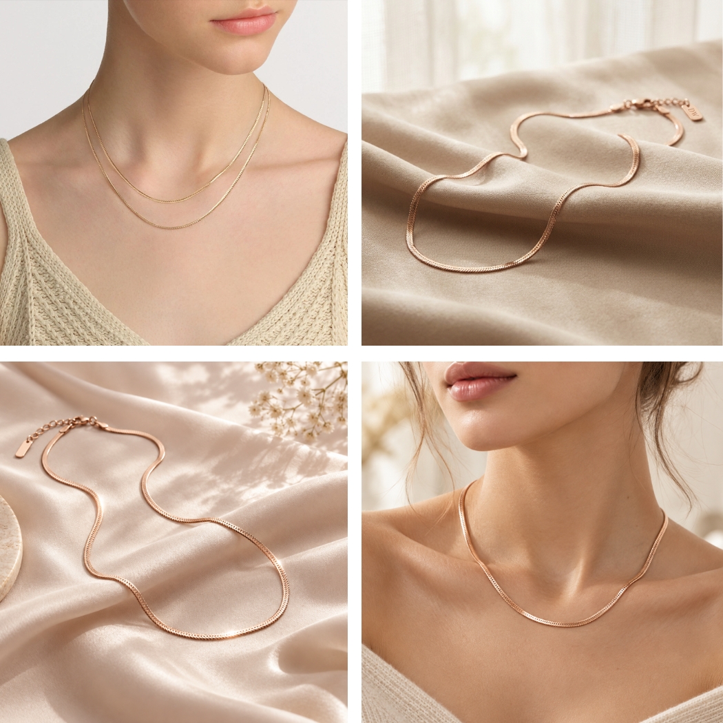 Dây chuyền Daniel Wellington dòng Flat Chain