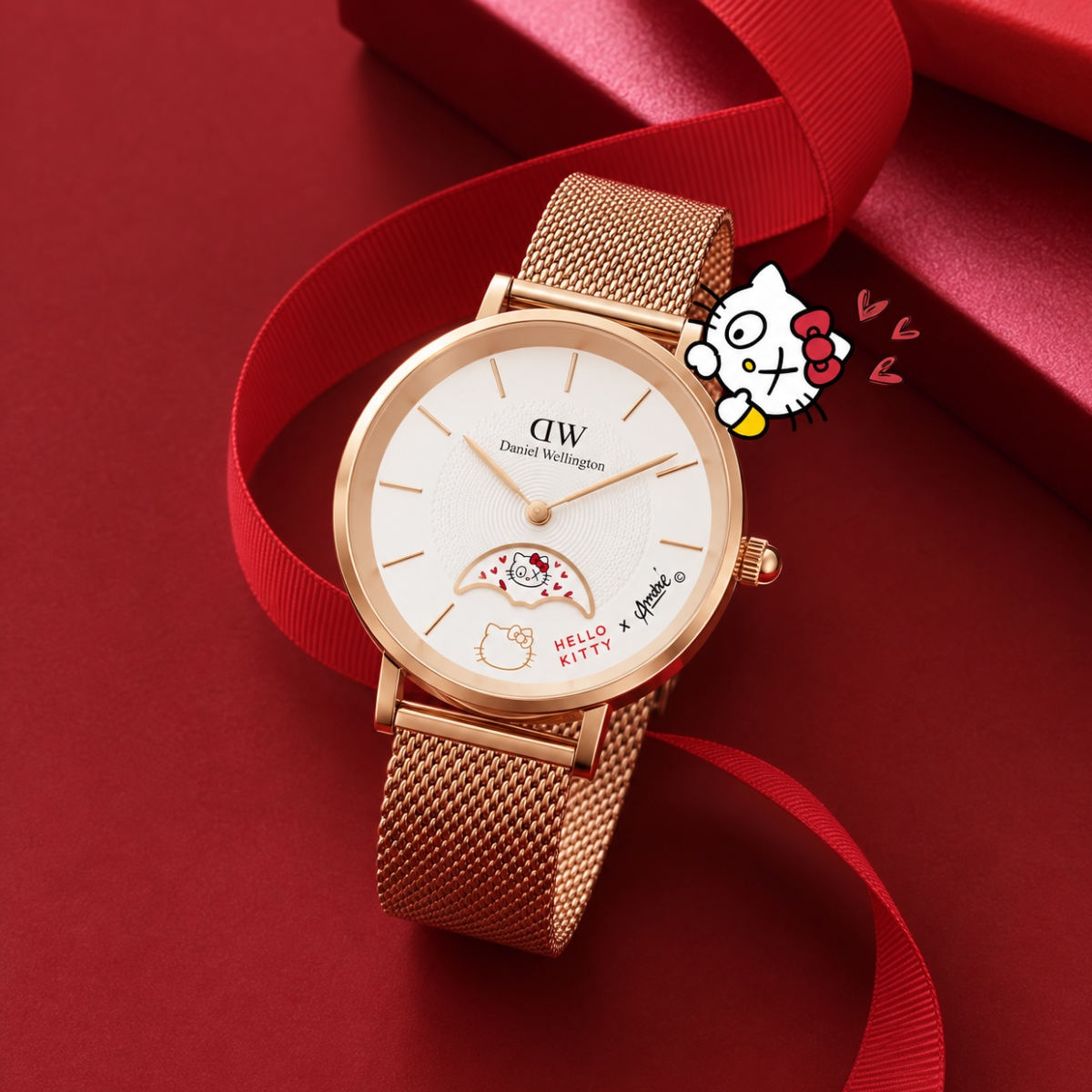 Daniel Wellington x Hello Kitty DW00502004 - Ảnh 7