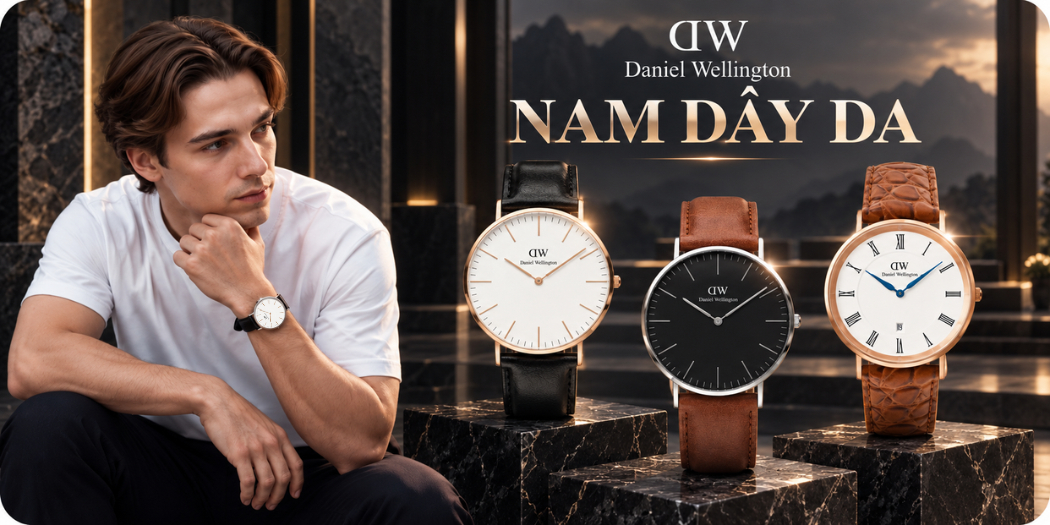 Đồng hồ DW Daniel Wellington kim xanh chính hãng