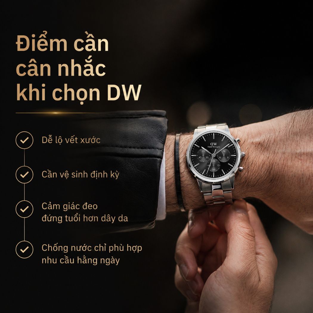 Những điểm cần cân nhắc khi chọn DW dây kim loại 