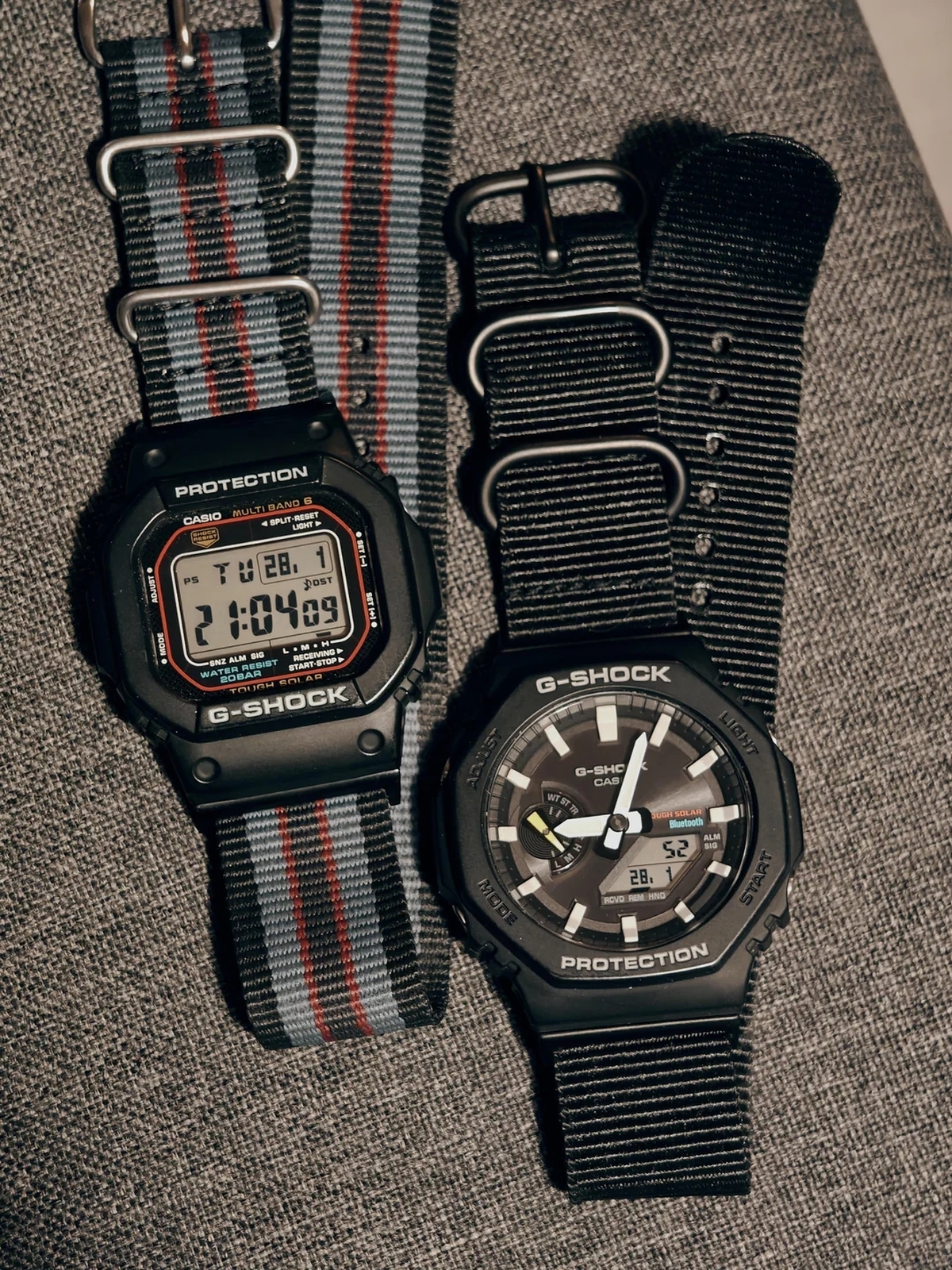 Đồng hồ dây vải G-Shock