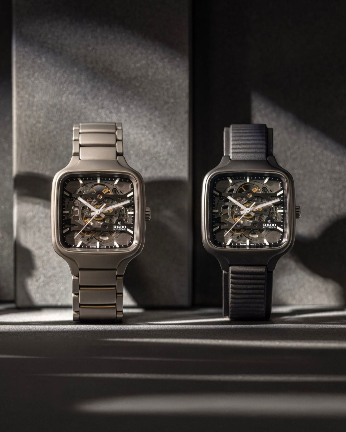 Đồng hồ Rado True Square Skeleton