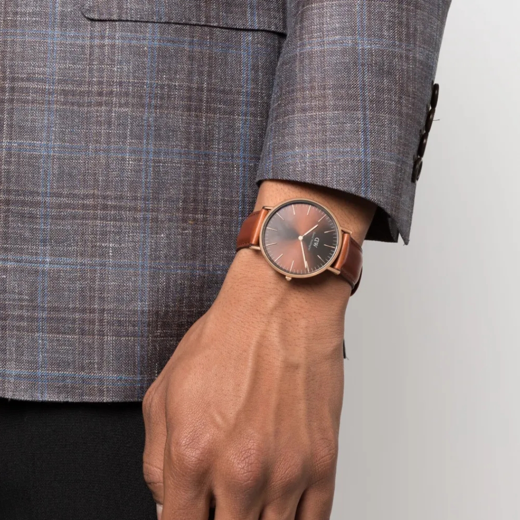 Đồng hồ Daniel Wellington Classic St Mawes da nâu