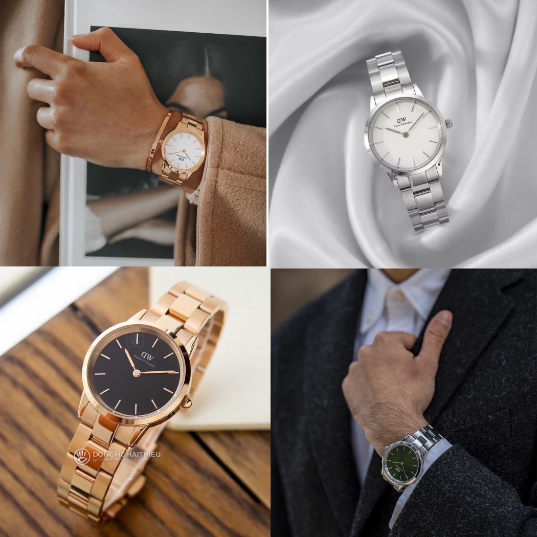 Đồng hồ Iconic Link thiết kế đơn giản cho nam và nữ