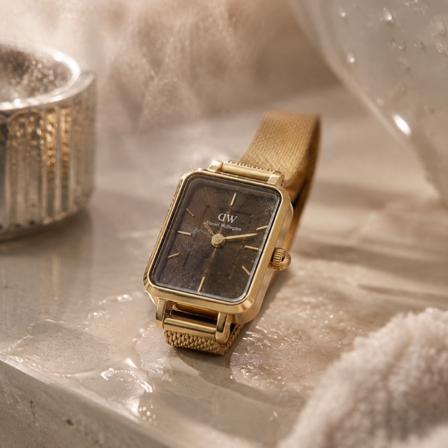 Đồng hồ DW bị hấp hơi nước 