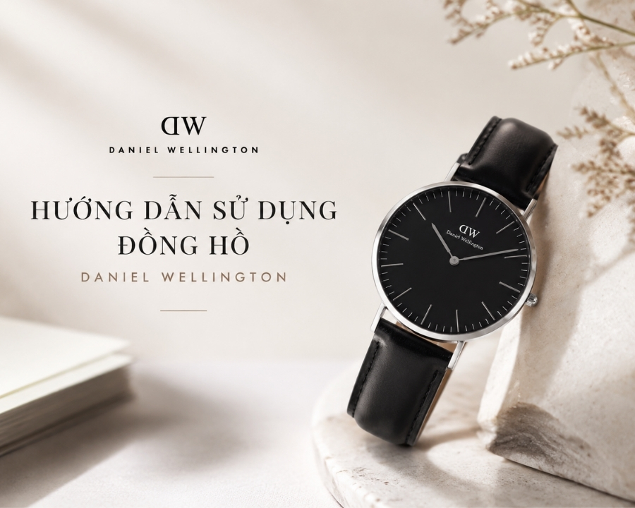 Hướng dẫn sử dụng đồng đồ Daniel Wellington