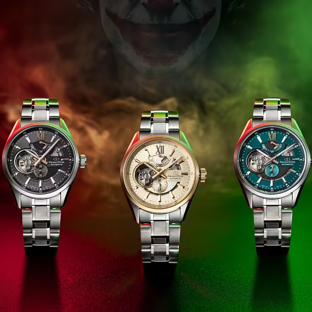 Orient Star Joker mẫu mặt nâu, mặt , mặt xanh