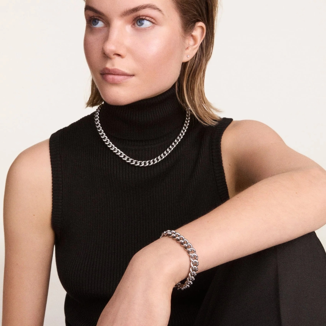 Vòng tay Daniel Wellington dạng chuỗi Chunky Chain