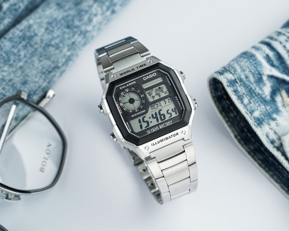 Đồng hồ điện tử Casio AE-1200WHD-1AVDF
