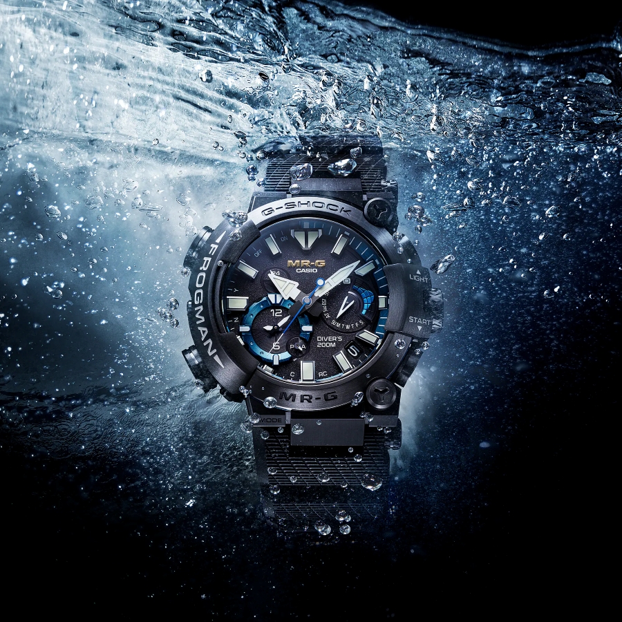 G-Shock MR-G Frogman với khả năng chống nước 200 m