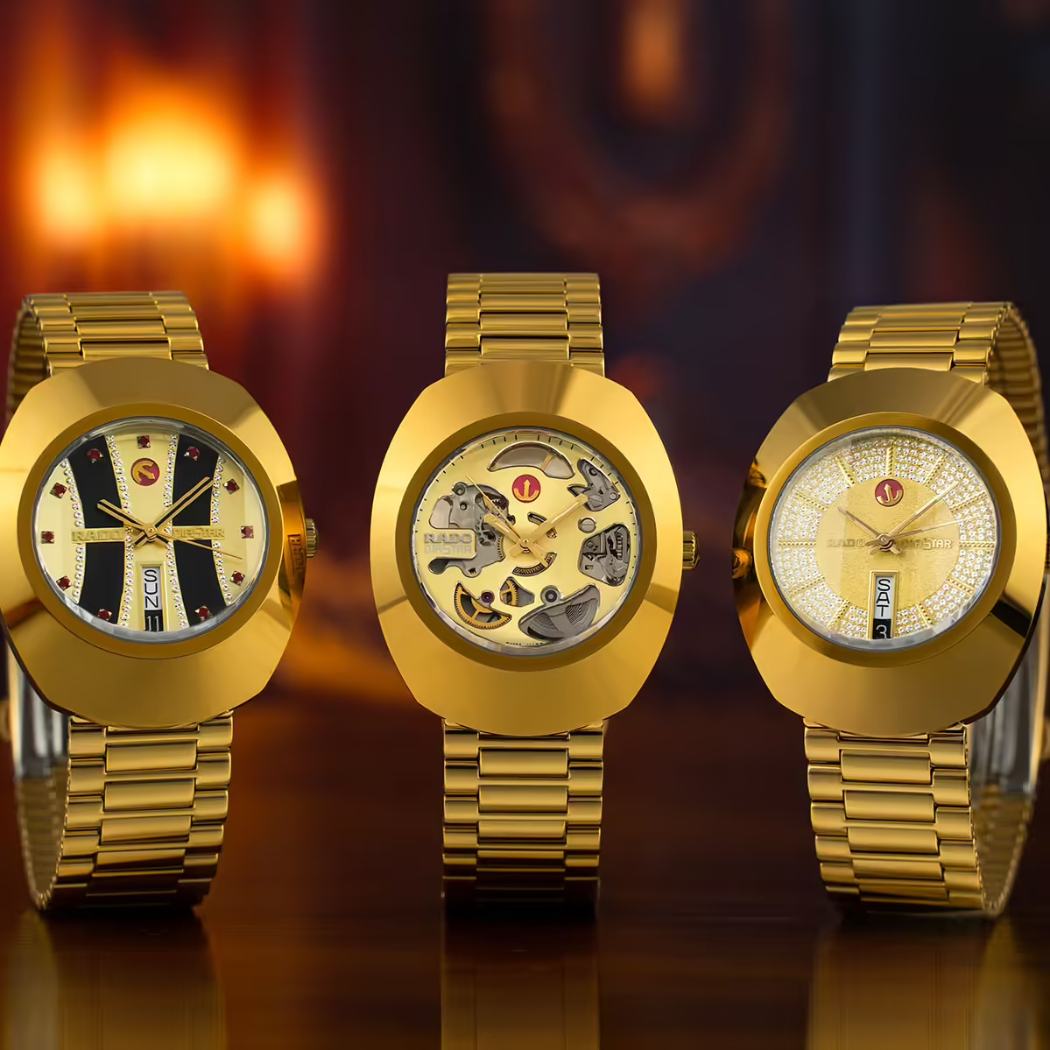 3 mẫu đồng hồ Rado vàng đẹp
