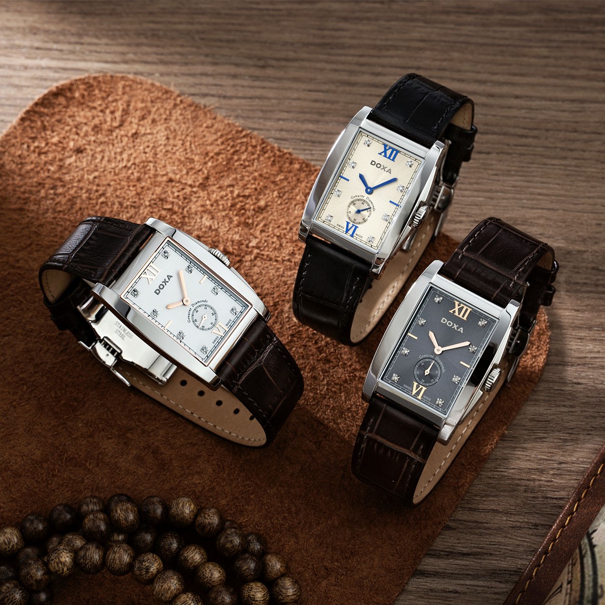 Bộ sưu tập Doxa Rectangle mặt vuông