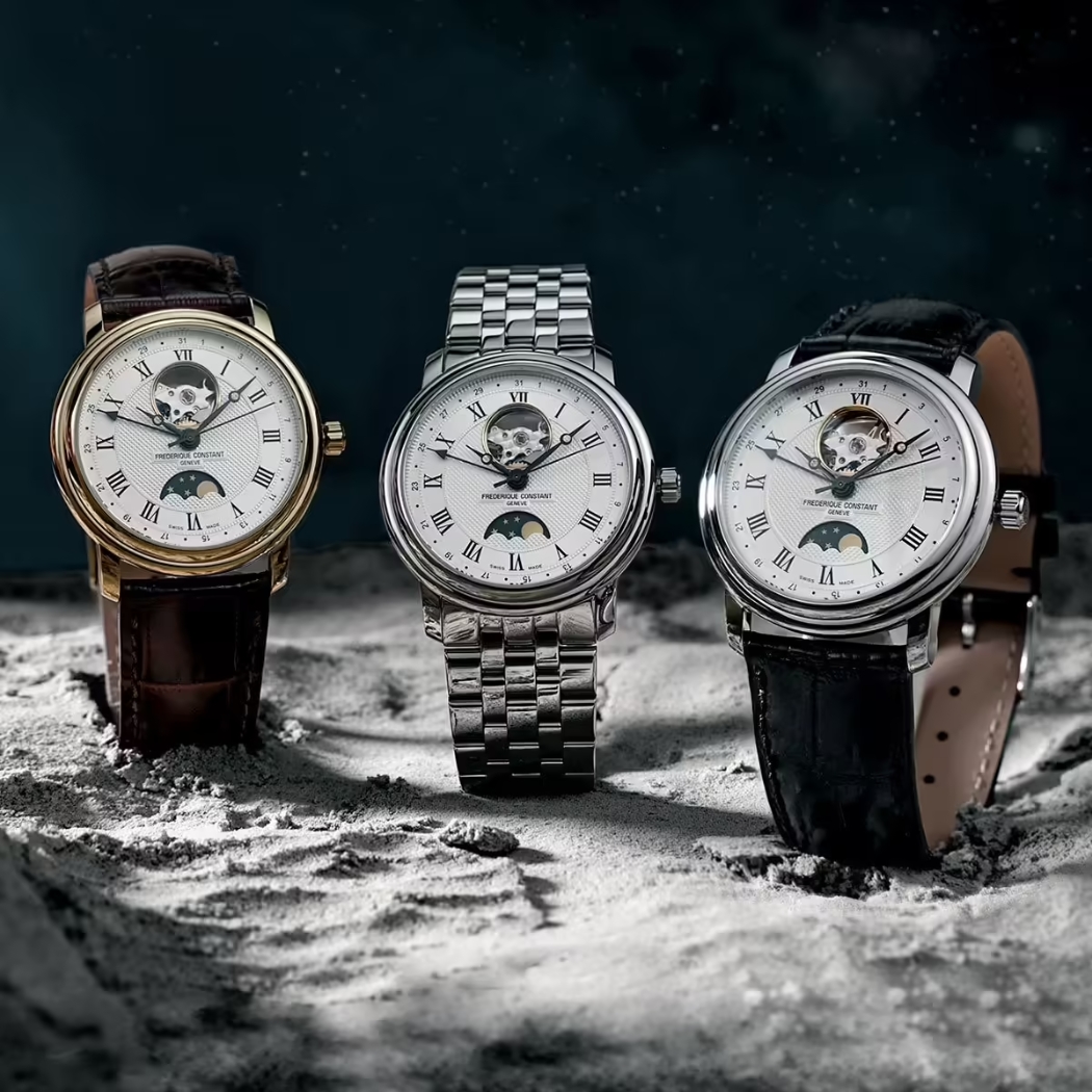 Mẫu Frederique Constant Classics Moonphase FC-335MC4P6 sử dụng calibre in-house FC-335 